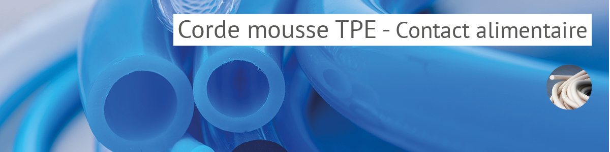 Corde mousse TPE, FDA