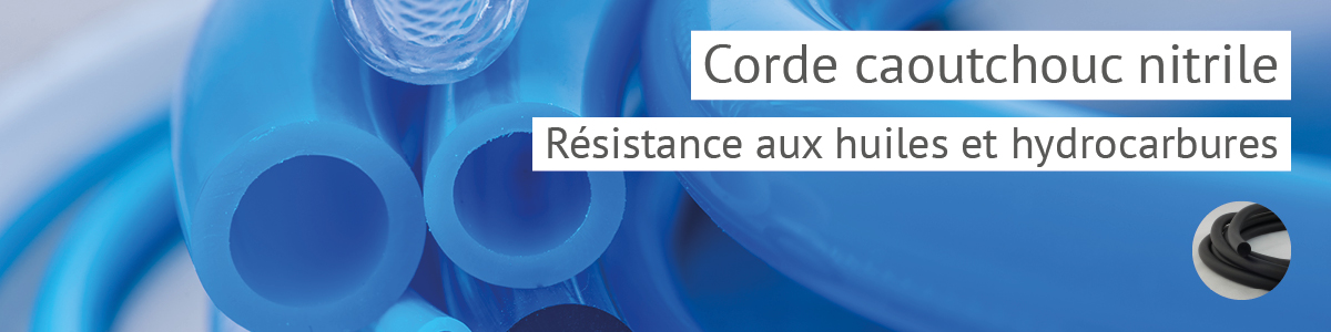 Corde, jonc NBR / Nitrile résistant aux huiles