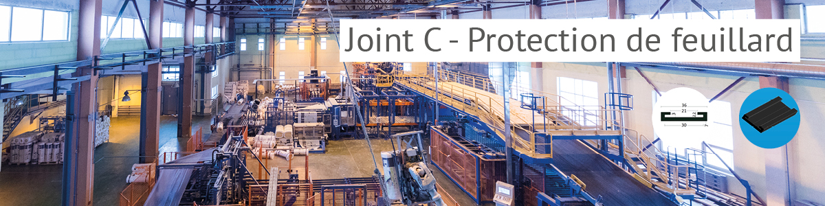 Joint C - protection de feuillard