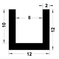 PM01058/F183 - Protection bord de tôle - Noir - Couronne 25 m