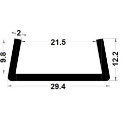 PM01081/F2067 - Edge protector - Roll 25 m