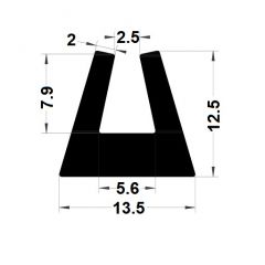 Protection bord de tôle caoutchouc pvc translucide 1.967.000