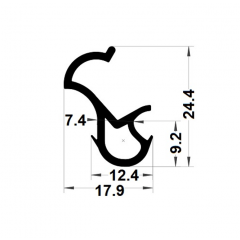 PM04006/F2218 - Joint pour huisserie - Couronne 25 m