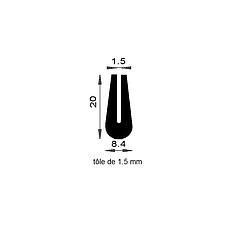 PM01017/F548 - Protection bord de tôle - Couronne 50 m