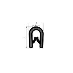 PM01040 - Bord de tôle alimentaire - Blanc - Couronne 50 m