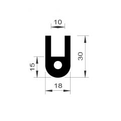 PM01048/F287 - Edge protector - Roll 25 m