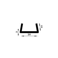 PM01074/F2068 - Protection bord de tôle - Noir - Couronne 25 m