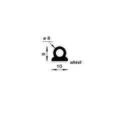 PM02011/F318 - Profilé adhésif - Couronne 50 m