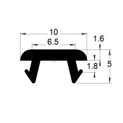 JOINT TORIQUE EN CAOUTCHOUC ROUGE PORTEFILTRE REF BL-5154