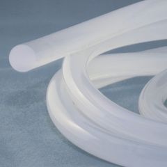PM05008 - Corde silicone Ø 5 mm - Translucide - Couronne 25 m