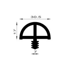 PM13005 - Profil de chant largeur 30 mm - Couronne 20 m