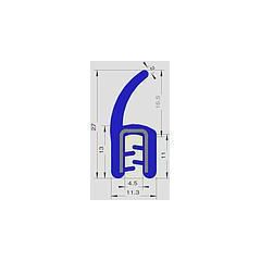 PM17014 - Bord de tôle FDA armé inox - Couronne 25 m