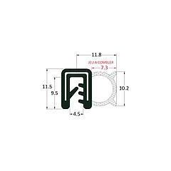 PM17020 - Joint armé avec bourrelet mousse - Couronne 50 m