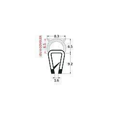 PM17024 - Joint armé avec bourrelet mousse - Couronne 50 m