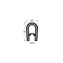PM17040 - Bord de tôle PVC/Acier - Couronne 50 m