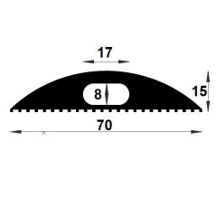 PM20001/F460 - Cable entry profile- Roll 25 m