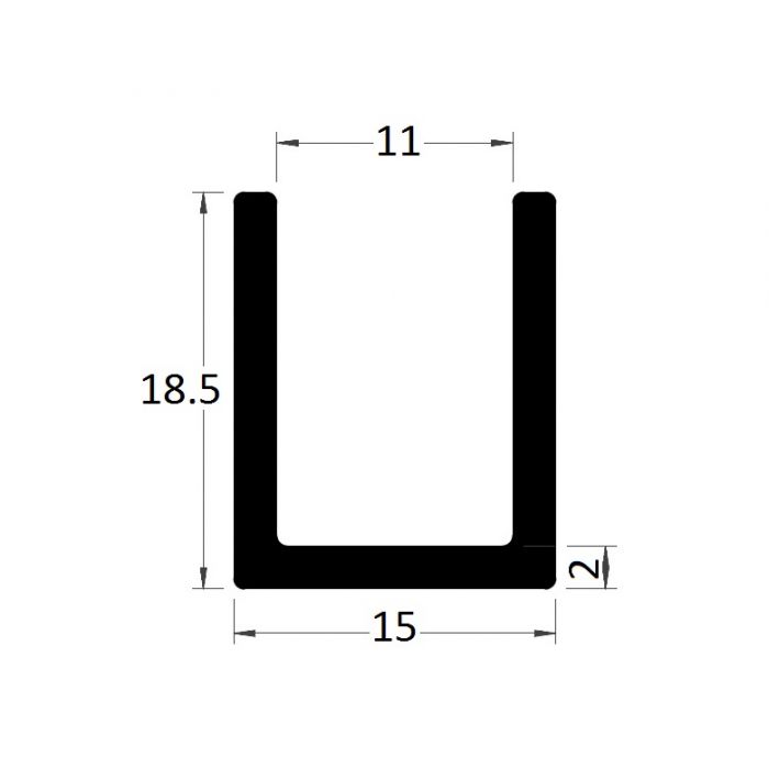 PM01057/F4300 - Protection bord de tôle - Noir - Couronne 25 m