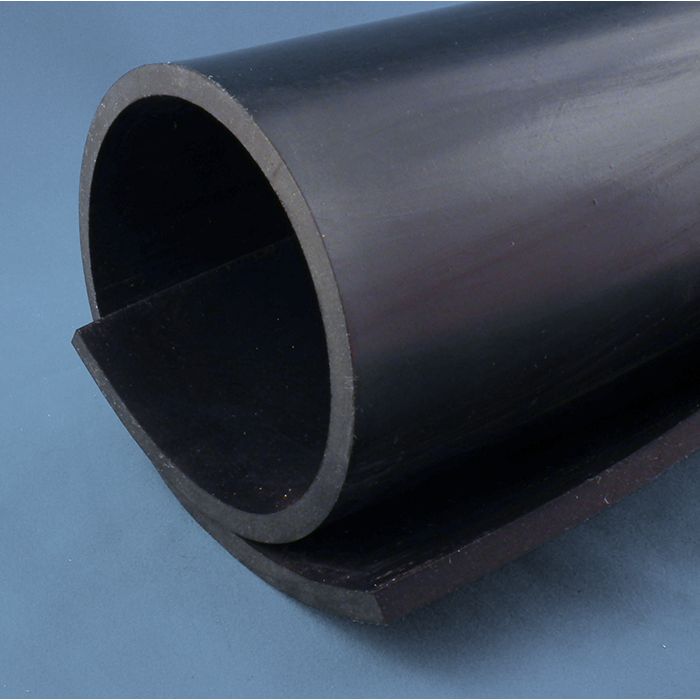 PM10026 - Feuille silicone noir épaisseur 1 mm - Le rouleau de 5 ml