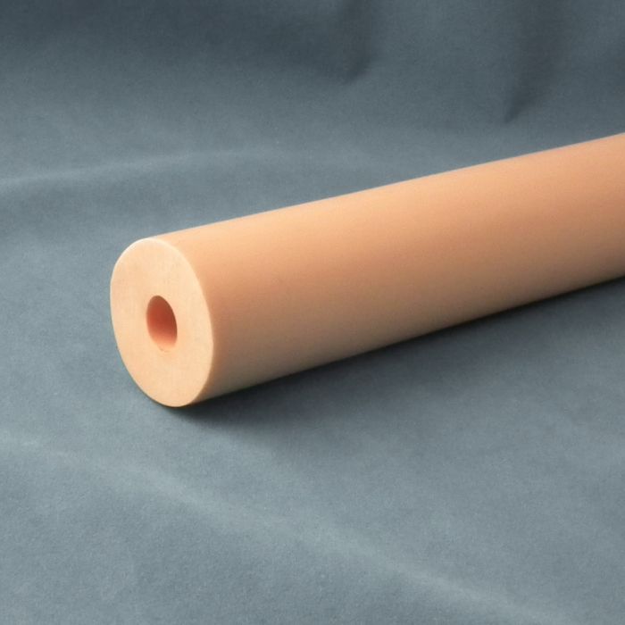 Tube à vide rose saumon - FDA - caoutchouc TPE - PM14012